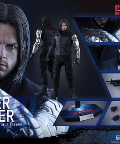 Hot Toys Winter Soldier Civil War (like new)