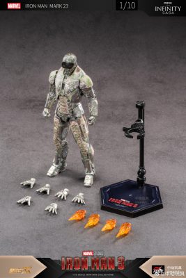 Mô hình ZD Toys Chính hãng Iron man Mark 23 Shades