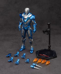 Mô hình ZD Toys Chính hãng Iron man Mark 30 Blue Steel