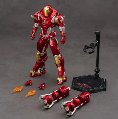 Mô hình ZD Toys Chính hãng Iron man Mark 35 Red Snapper