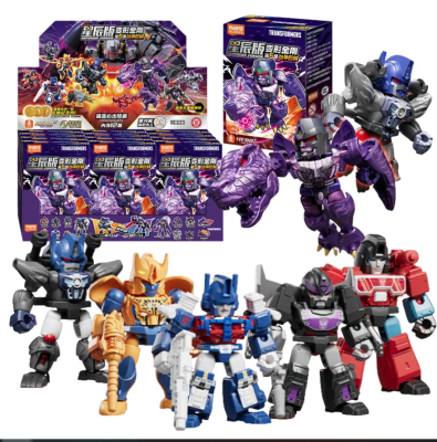 Mô hình chính hãng BLOKEES Blind Box Transformer Defender Version Vol 6 : Brutal Fang