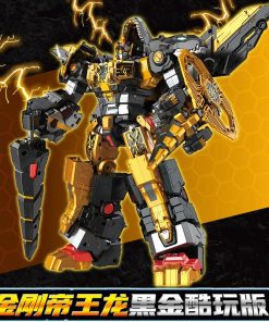 Robot lắp ráp Miniforce 7 Dino Emperor Black Version - Biệt đội siêu nhí 7