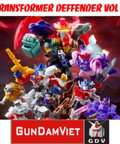 Đồ chơi lắp ráp Blind Box Blokees Transformer Defender Version Vol 7