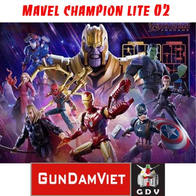 Mô hình Blindbox Blokees Marvel Champion Lite Vol 2 End Game.